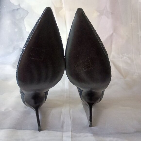 GUESS Fazzie Black Ankle Boots Stiletto Pointed Toe Size 9.5 NEW No Box - Picture 4 of 12